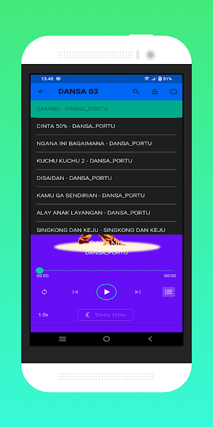 Rindu Tapi Malu Dansa Portu Screenshot 0