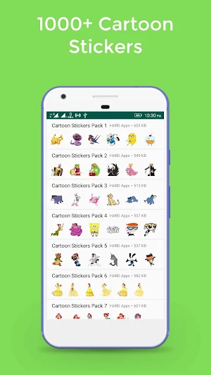Cartoon Stickers For WhatsApp Screenshot 1