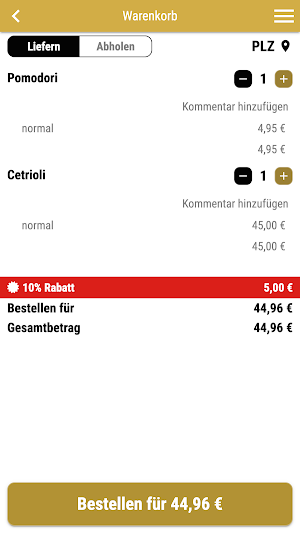 Hit Pizza and Burger Halle Screenshot 1