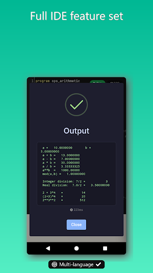 Fortran IDE, Compiler & AI Screenshot 1