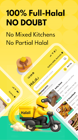 Halali - Food Delivery Screenshot 1