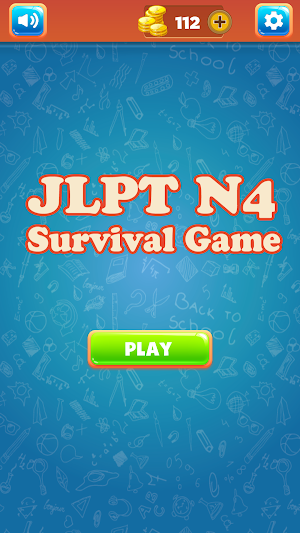 JLPT N4 survival game Screenshot 0