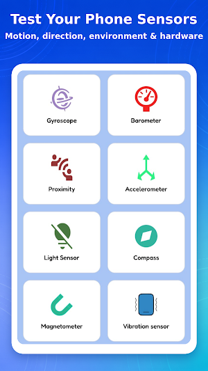 Sensor Test: Device & Hardware Screenshot 0