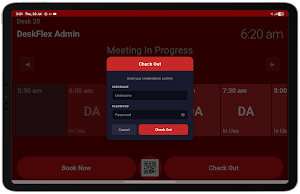 DeskFlex - Room Display 2026 Screenshot 0