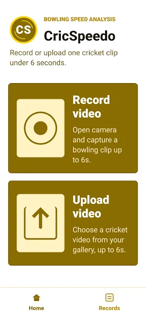 CricSpeedo: Bowling Speed Screenshot 1