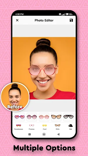 Sunglasses Photo Editor Screenshot 1