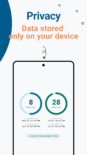 Lensrem: Lens Reminder Tracker Screenshot 3