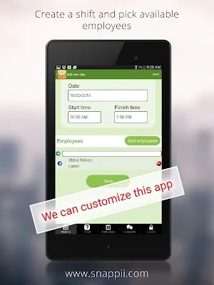 Employee Absence Tracking Screenshot 2