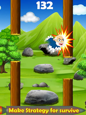 Modi Flying Endless Game Screenshot 3