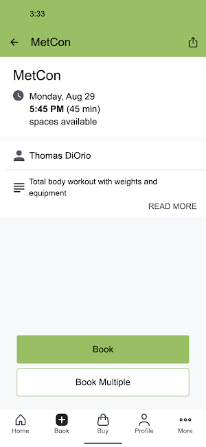 nuYu Fitness Screenshot 2