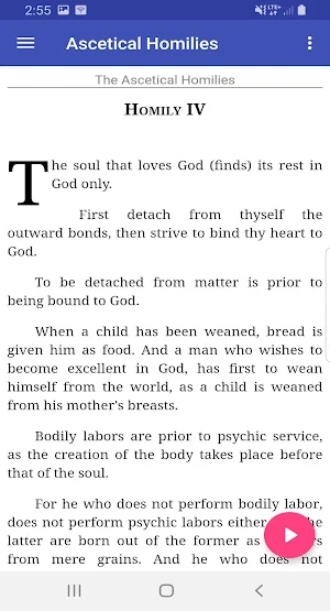 Ascetical Homilies of St Isaac Screenshot 2