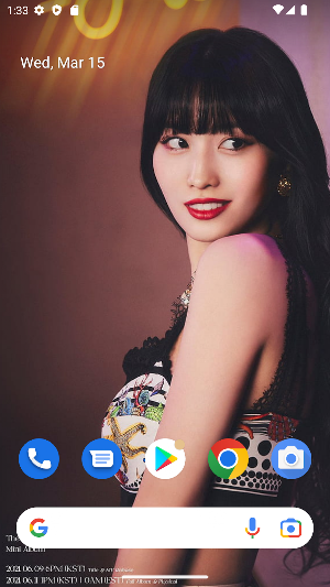 TWICE Momo Wallpaper Screenshot 1