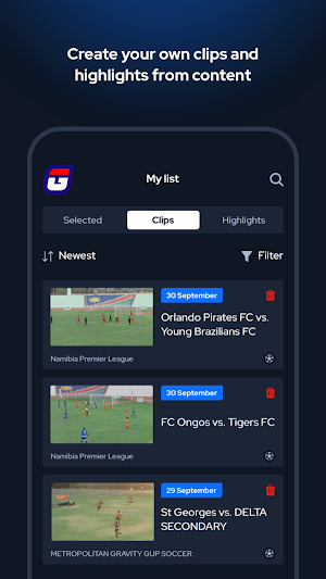 Gravity Live Sports Screenshot 0