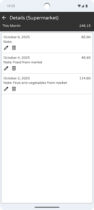Monetaria - Income and Expense Screenshot 3