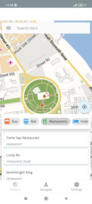 Phnom Penh Offline Map Screenshot 0