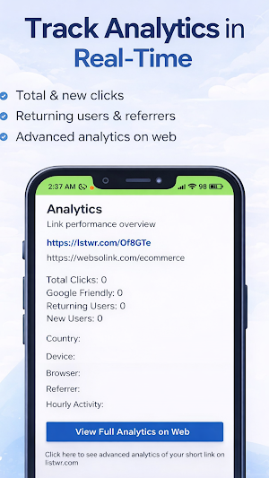 Link Shortener - URL Shortener Screenshot 2