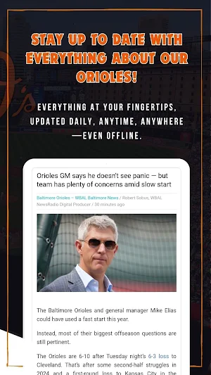 Go Orioles - Orioles News Screenshot 1
