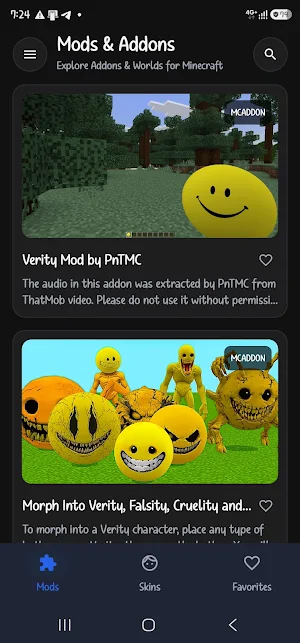 Verity Mods & Skins Collection Screenshot 0