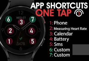 Dream 58 - Analog Watch Face Screenshot 3