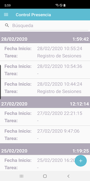 nubbix Registro Sesión Screenshot 1