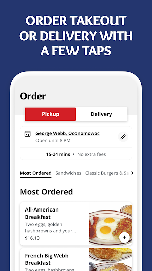 George Webb Restaurants Screenshot 0