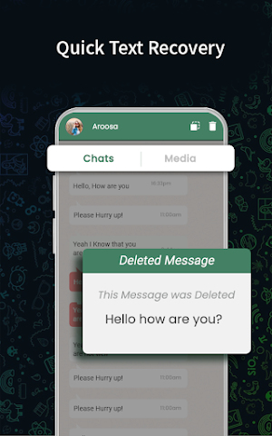 Recover Deleted Messages All - Save Status Screenshot 1