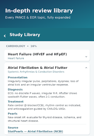 PAtopia: PANCE & EOR Exam Prep Screenshot 2