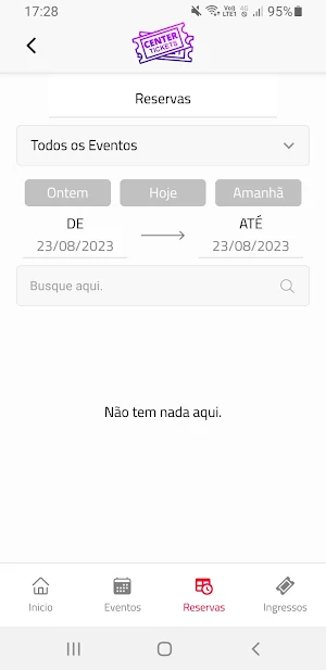 Center Tickets Parceiros Screenshot 3