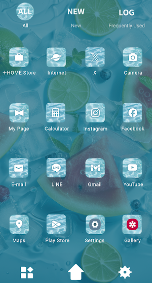 Fresh Summer Theme +HOME Screenshot 2
