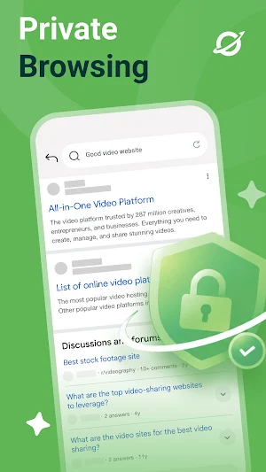 Open Browser: Private Web Screenshot 1