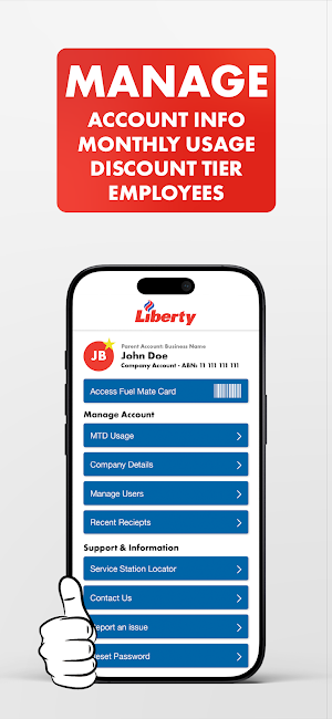 Liberty Fuel Mate Screenshot 2