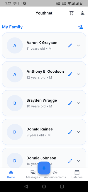 YouthNet Screenshot 1