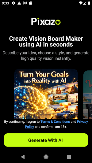 AI Vision Board Maker - Pixazo Screenshot 0