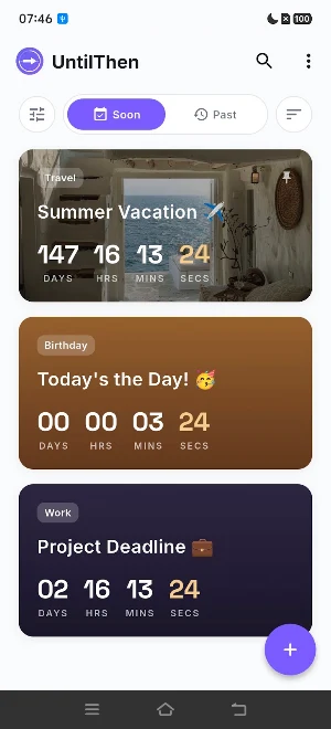 UntilThen - Countdown Timer Screenshot 0