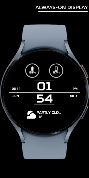 Night Beam - watch face Screenshot 2