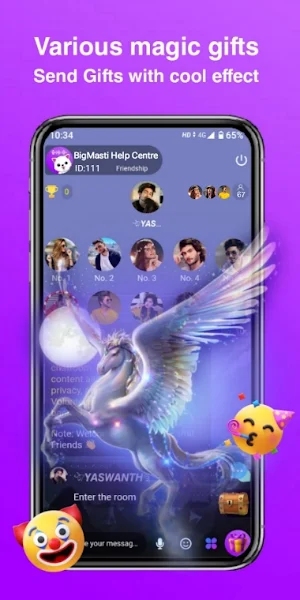 BigMasti - Voice Chat Room Screenshot 1