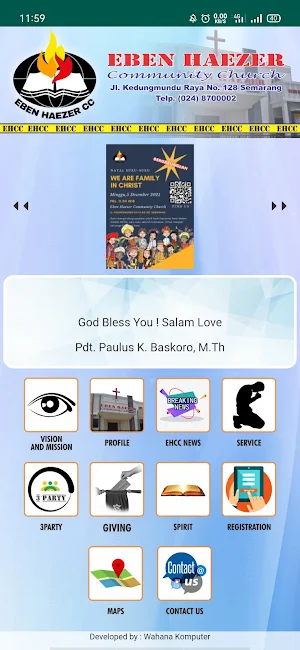 Eben Haezer CC - Semarang Screenshot 1