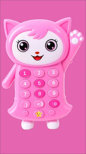 Cute Cat Toy Phone Screenshot 2