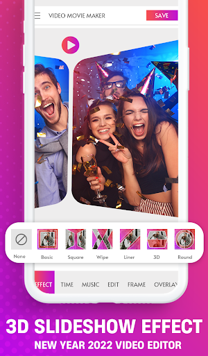 Newyear Video Maker with Music 2022 Screenshot 1