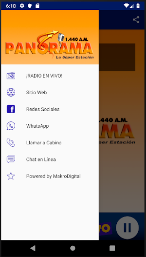 Radio Panorama Screenshot 2