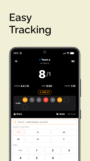 WicketBook - Cricket Score Log Screenshot 3