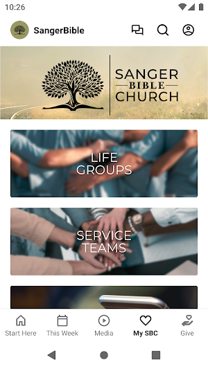 Sanger Bible Church Texas Screenshot 3