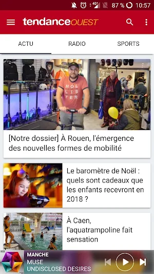 Tendance Ouest - Radio et Info Screenshot 0