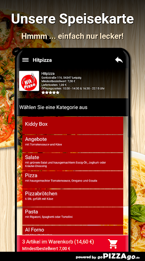 Hitpizza Leipzig Screenshot 3