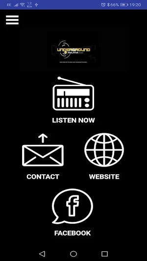 MILITIA Underground Webradio Screenshot 1