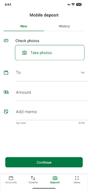 Great Erie FCU Screenshot 1