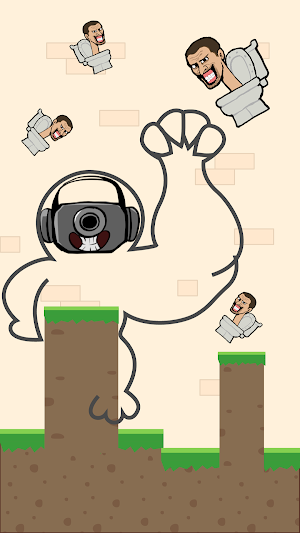 Toilet Monster: Draw To Save Screenshot 0