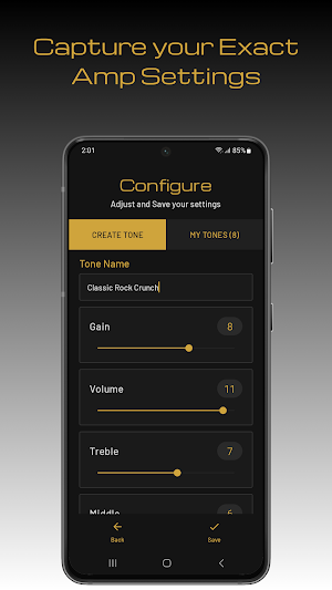 Tonekeeper: Guitar Amp Manager Screenshot 1
