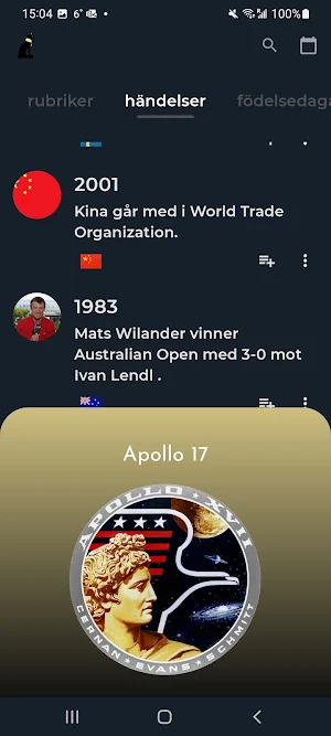 History Calendar - On This Day Screenshot 2