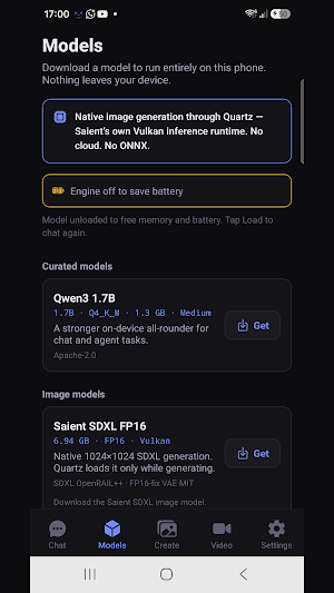 Saient: Offline AI & Video Screenshot 2